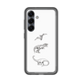 スリムプロテクションプレミアムケース［ Dinosaurs No.1 - White ］