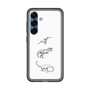 スリムプロテクションプレミアムケース［ Dinosaurs No.1 - White ］