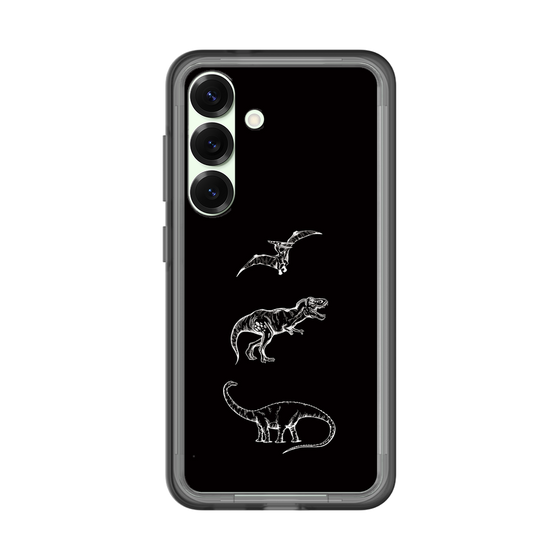 スリムプロテクションプレミアムケース［ Dinosaurs No.1 - Black ］