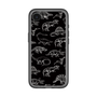 スリムプロテクションプレミアムケース［ Dinosaurs No.2 - Black ］