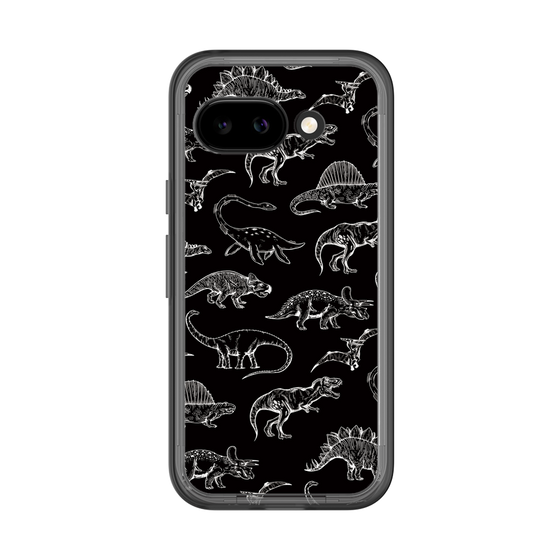 スリムプロテクションプレミアムケース［ Dinosaurs No.2 - Black ］