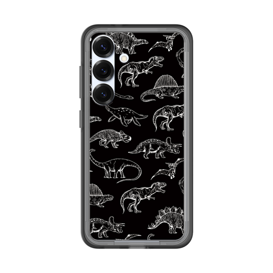 スリムプロテクションプレミアムケース［ Dinosaurs No.2 - Black ］
