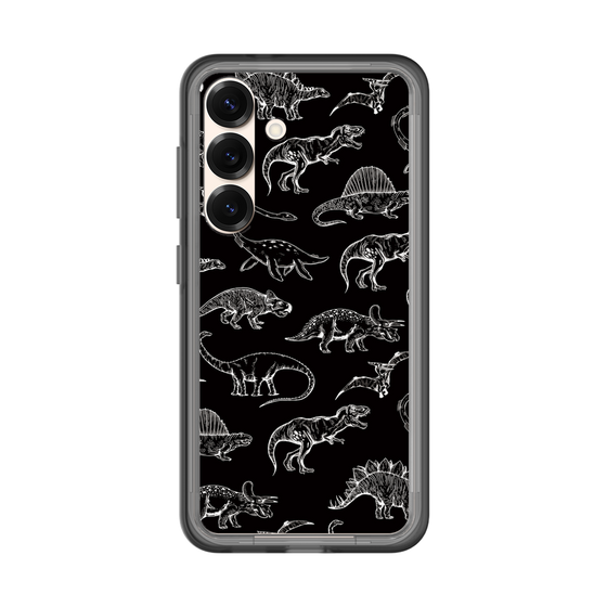 スリムプロテクションプレミアムケース［ Dinosaurs No.2 - Black ］