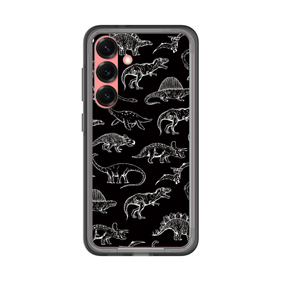 スリムプロテクションプレミアムケース［ Dinosaurs No.2 - Black ］