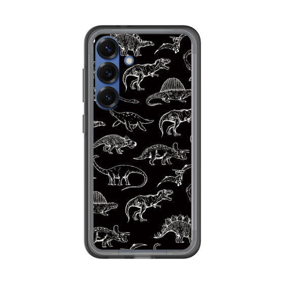スリムプロテクションプレミアムケース［ Dinosaurs No.2 - Black ］