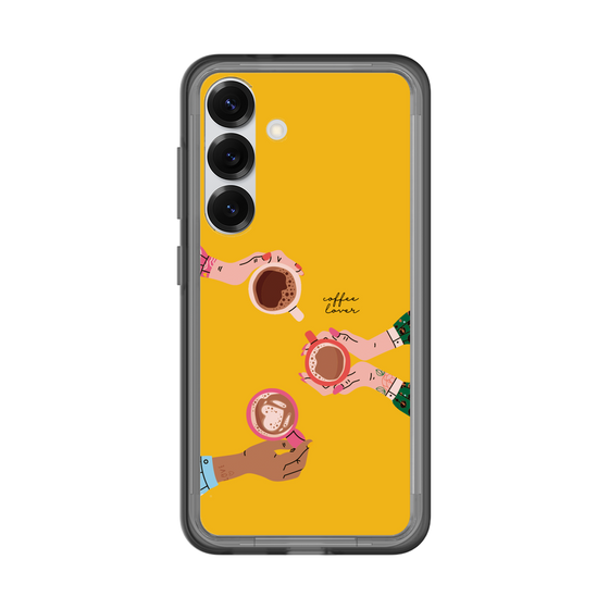 スリムプロテクションプレミアムケース［ Teatime - Yellow ］