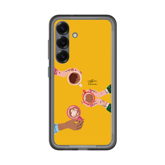 スリムプロテクションプレミアムケース［ Teatime - Yellow ］