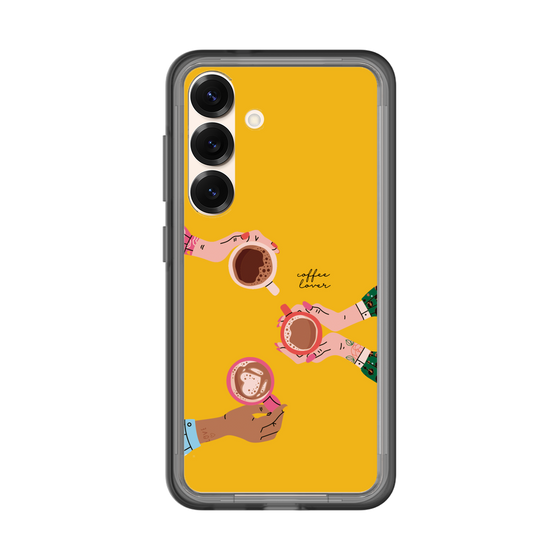 スリムプロテクションプレミアムケース［ Teatime - Yellow ］