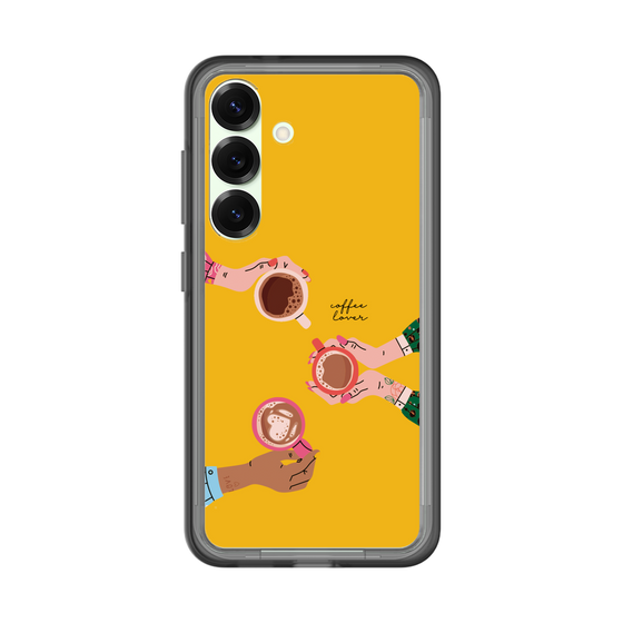スリムプロテクションプレミアムケース［ Teatime - Yellow ］