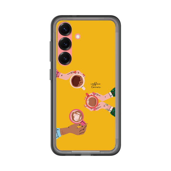 スリムプロテクションプレミアムケース［ Teatime - Yellow ］