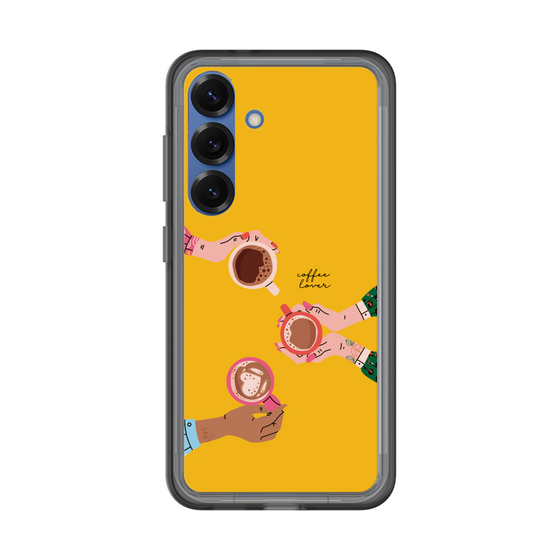 スリムプロテクションプレミアムケース［ Teatime - Yellow ］