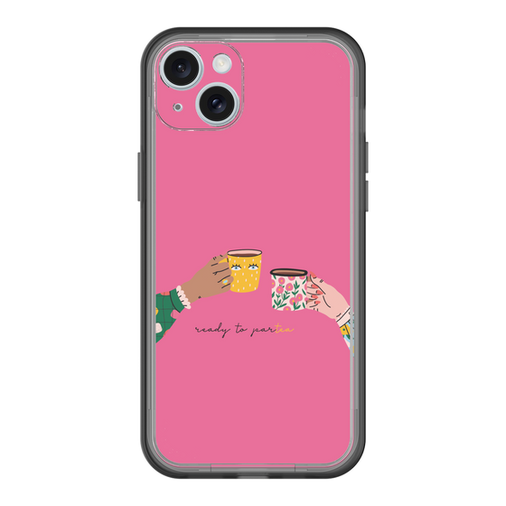 スリムプロテクションプレミアムケース［ Teatime - Pink ］