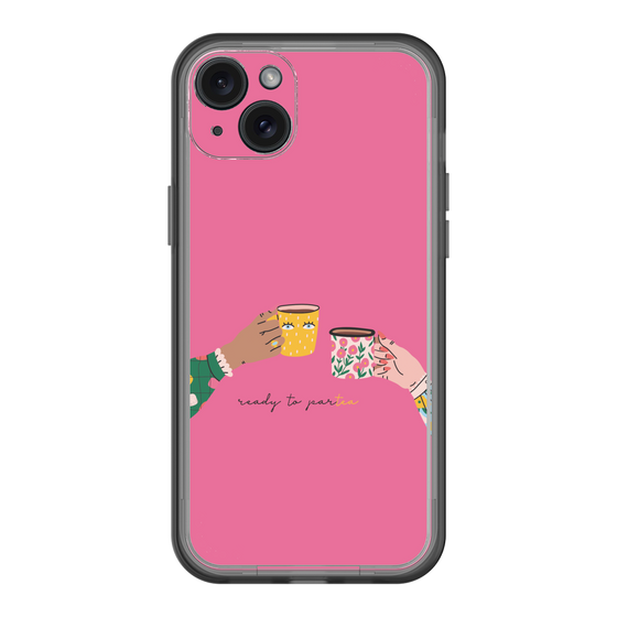 スリムプロテクションプレミアムケース［ Teatime - Pink ］