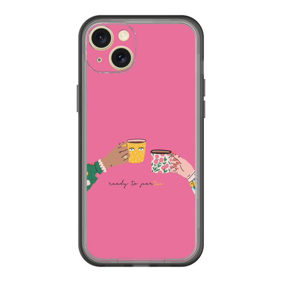 スリムプロテクションプレミアムケース［ Teatime - Pink ］