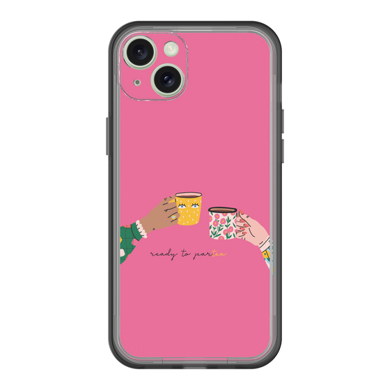 スリムプロテクションプレミアムケース［ Teatime - Pink ］
