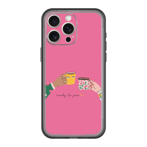 スリムプロテクションプレミアムケース［ Teatime - Pink ］