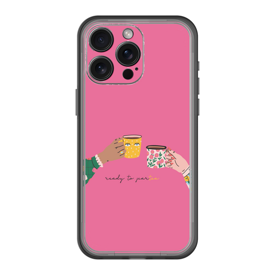 スリムプロテクションプレミアムケース［ Teatime - Pink ］