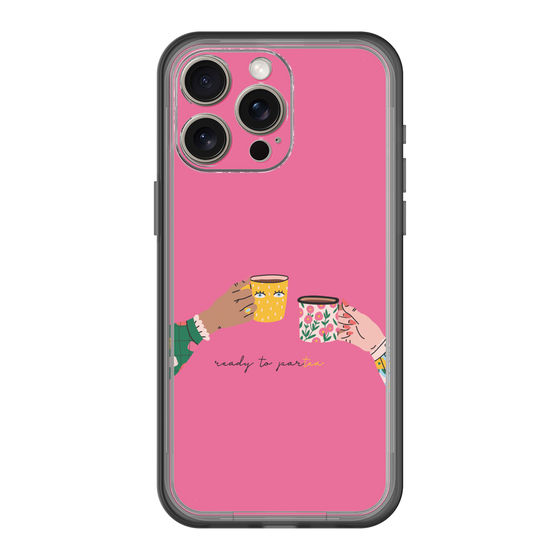 スリムプロテクションプレミアムケース［ Teatime - Pink ］