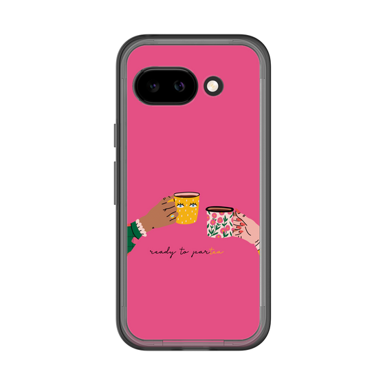 スリムプロテクションプレミアムケース［ Teatime - Pink ］