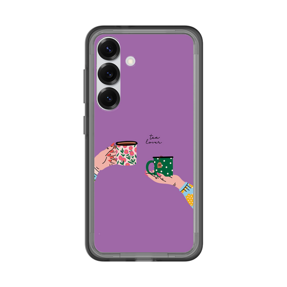 スリムプロテクションプレミアムケース［ Teatime - Purple ］