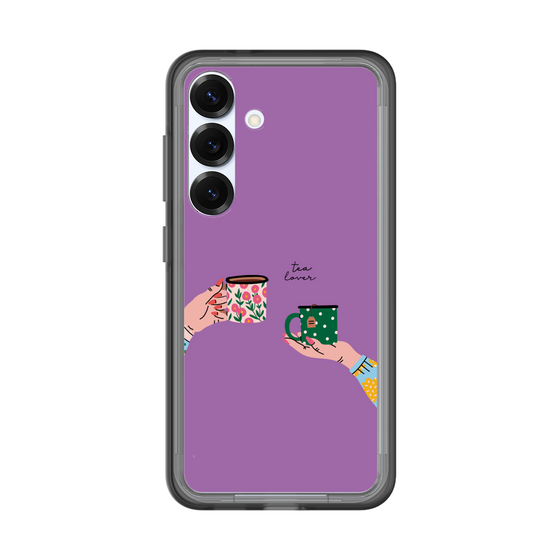スリムプロテクションプレミアムケース［ Teatime - Purple ］