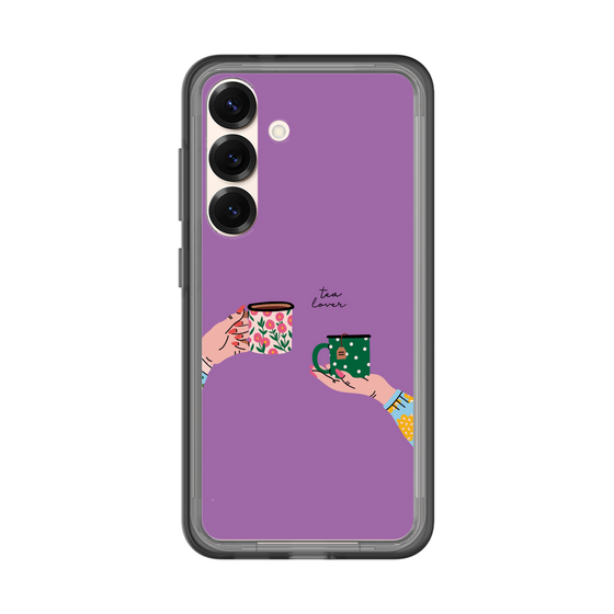 スリムプロテクションプレミアムケース［ Teatime - Purple ］
