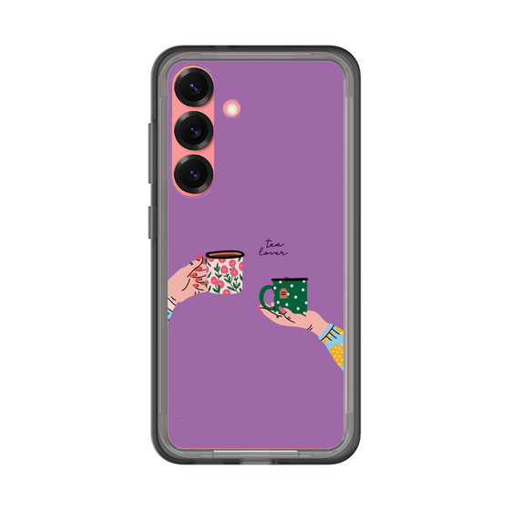 スリムプロテクションプレミアムケース［ Teatime - Purple ］