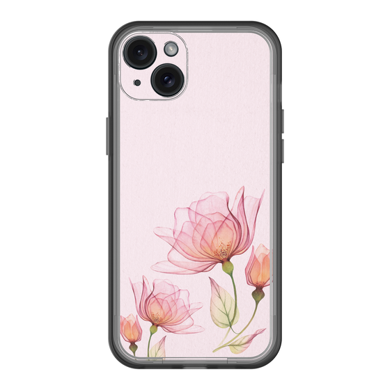 スリムプロテクションプレミアムケース［ Natural Flower - Pink ］