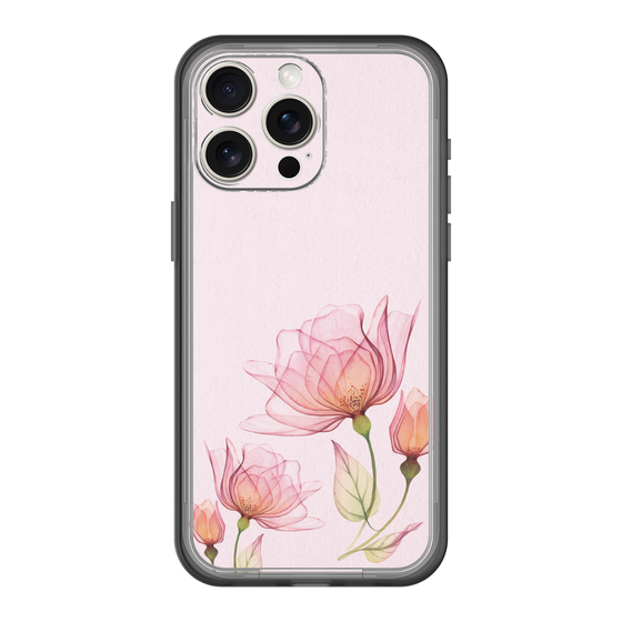 スリムプロテクションプレミアムケース［ Natural Flower - Pink ］