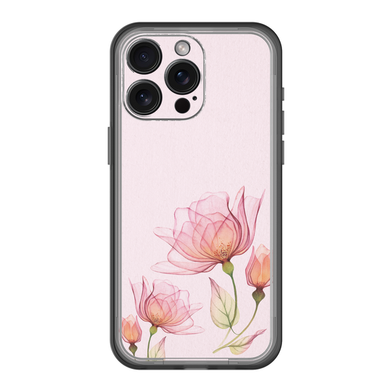 スリムプロテクションプレミアムケース［ Natural Flower - Pink ］