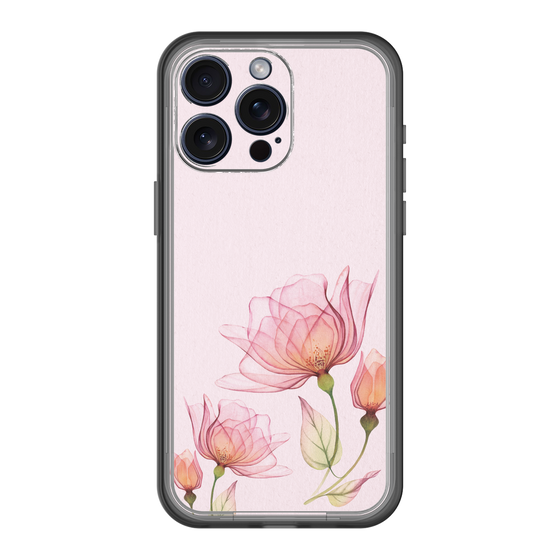 スリムプロテクションプレミアムケース［ Natural Flower - Pink ］