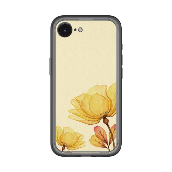 スリムプロテクションプレミアムケース［ Natural Flower - Yellow ］