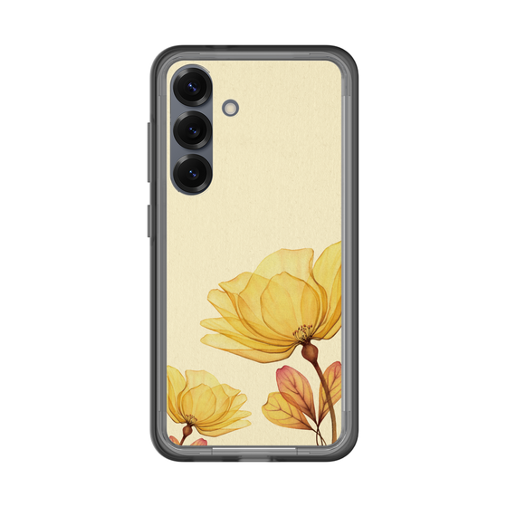 スリムプロテクションプレミアムケース［ Natural Flower - Yellow ］