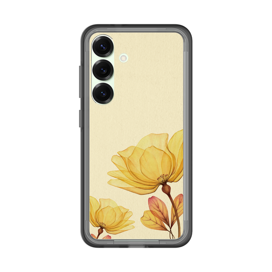 スリムプロテクションプレミアムケース［ Natural Flower - Yellow ］