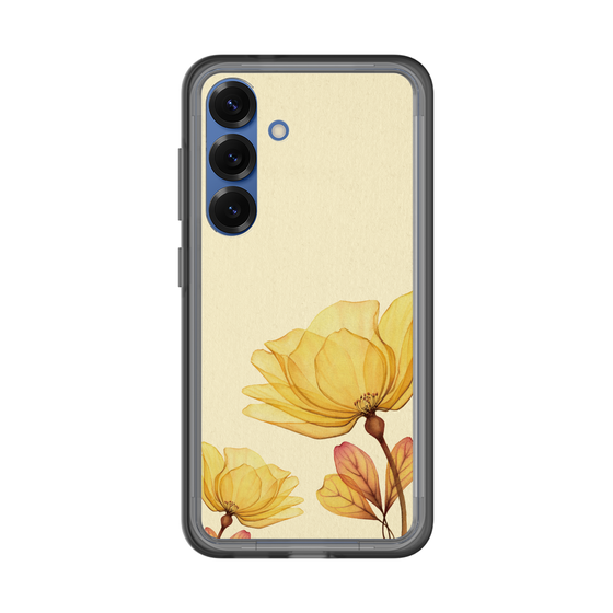 スリムプロテクションプレミアムケース［ Natural Flower - Yellow ］