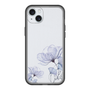 スリムプロテクションプレミアムケース［ Natural Flower - blue ］