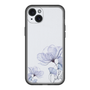 スリムプロテクションプレミアムケース［ Natural Flower - blue ］