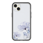 スリムプロテクションプレミアムケース［ Natural Flower - blue ］