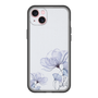 スリムプロテクションプレミアムケース［ Natural Flower - blue ］