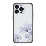 スリムプロテクションプレミアムケース［ Natural Flower - blue ］