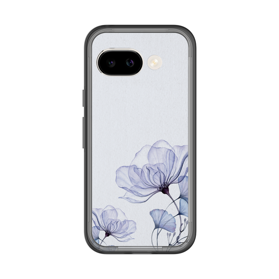 スリムプロテクションプレミアムケース［ Natural Flower - blue ］