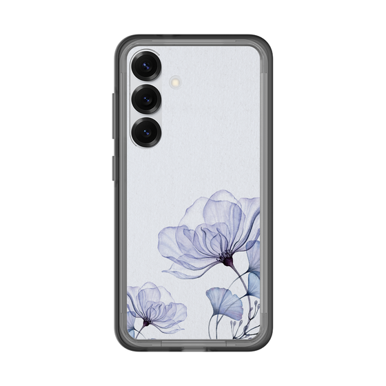 スリムプロテクションプレミアムケース［ Natural Flower - blue ］