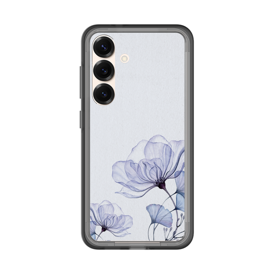 スリムプロテクションプレミアムケース［ Natural Flower - blue ］
