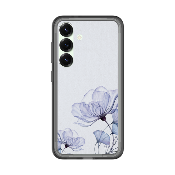 スリムプロテクションプレミアムケース［ Natural Flower - blue ］