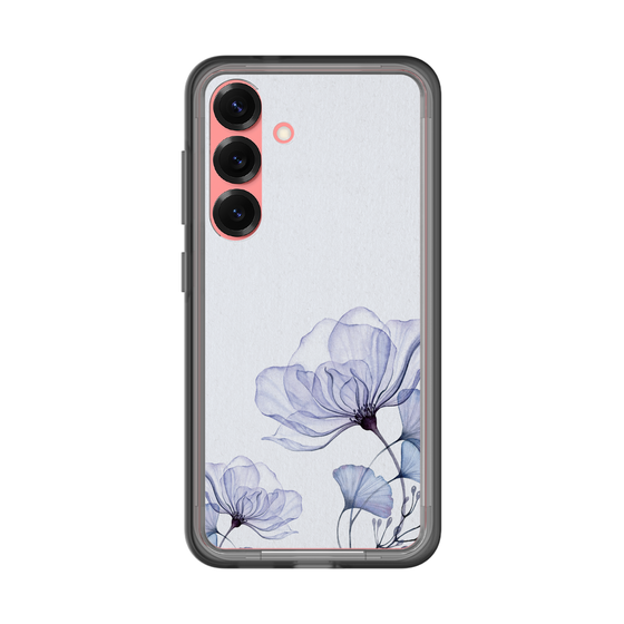 スリムプロテクションプレミアムケース［ Natural Flower - blue ］
