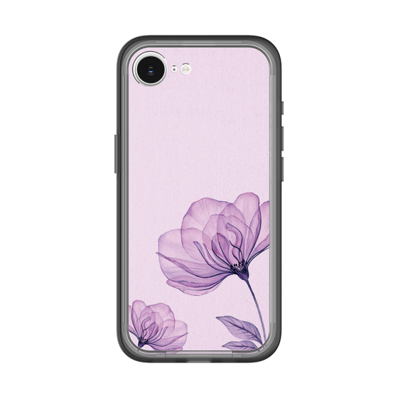 スリムプロテクションプレミアムケース［ Natural Flower - Purple ］