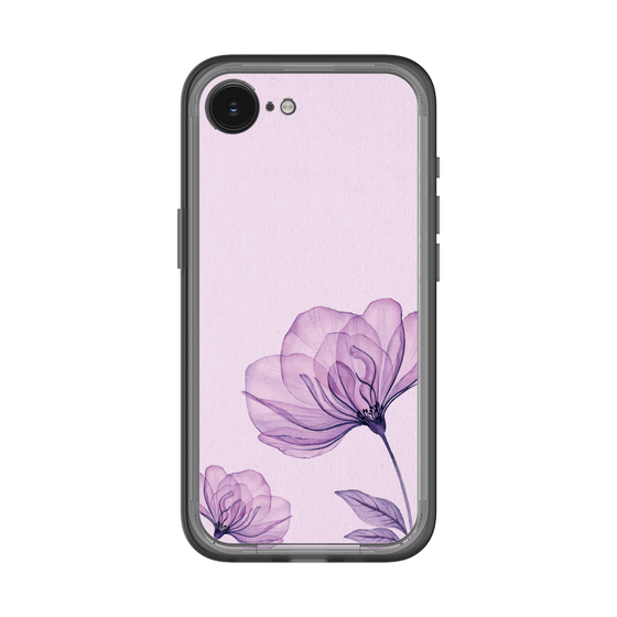 スリムプロテクションプレミアムケース［ Natural Flower - Purple ］