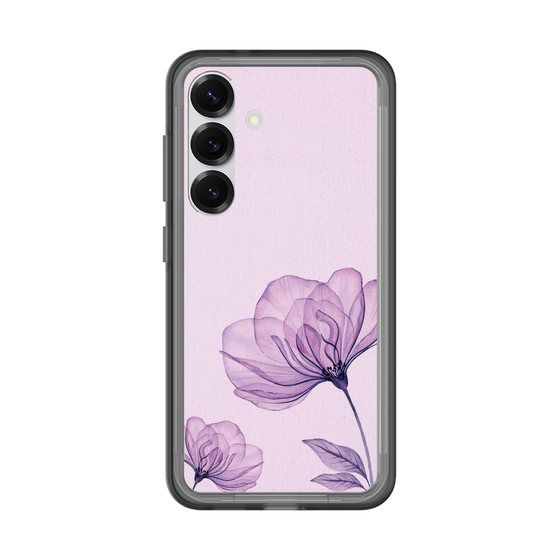 スリムプロテクションプレミアムケース［ Natural Flower - Purple ］