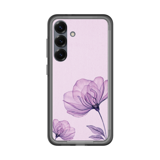 スリムプロテクションプレミアムケース［ Natural Flower - Purple ］