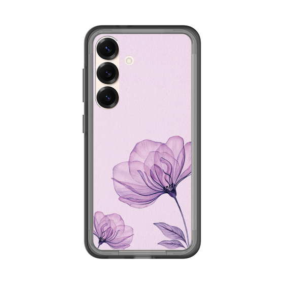 スリムプロテクションプレミアムケース［ Natural Flower - Purple ］